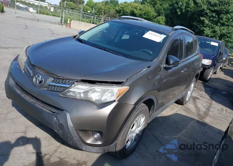 2014 Toyota Rav4 Le из США, поврежденный, VIN JTMZFREV6ED037973
